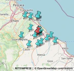 Mappa Angolo, 66034 Lanciano CH, Italia (9.261)