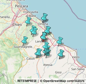 Mappa Angolo, 66034 Lanciano CH, Italia (10.85053)