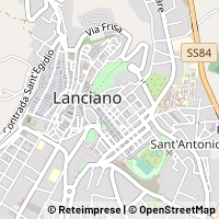 Mapa Lanciano