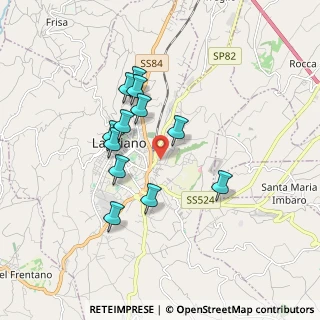 Mappa Via Arturo de Riseis, 66034 Lanciano CH, Italia (1.59833)