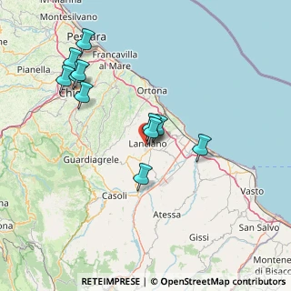 Mappa Via Guglielmo Marconi, 66034 Lanciano CH, Italia (15.48455)