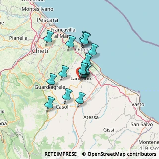Mappa Via Guglielmo Marconi, 66034 Lanciano CH, Italia (10.03471)