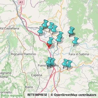 Mappa Via Circonvallazione, 00060 Nazzano RM, Italia (6.75813)