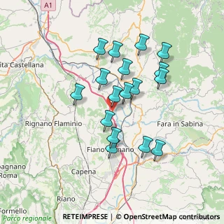 Mappa Via Circonvallazione, 00060 Nazzano RM, Italia (6.64118)