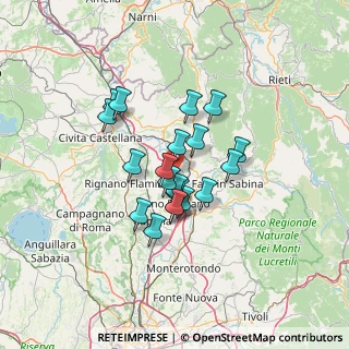 Mappa Via Circonvallazione, 00060 Nazzano RM, Italia (10.4025)