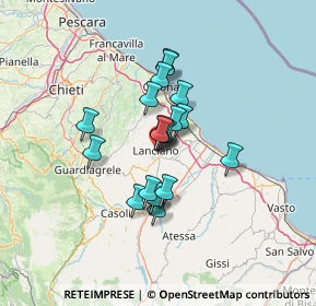 Mappa , 66034 Lanciano CH, Italia (9.6445)