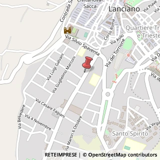 Mappa Viale Cappuccini, 34, 66034 Lanciano, Chieti (Abruzzo)