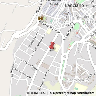Mappa Viale Cappuccini, 49, 66034 Lanciano, Chieti (Abruzzo)