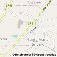 Mapa Santa Maria Imbaro