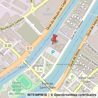 Mappa Quai Ch?telier, 10, 93450 Vesime, Asti (Piemonte)