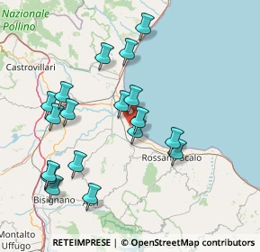 Mappa C.C. I Portali S.S. 106 - km 18, 87064 Corigliano Calabro CS, Italia (17.02722)