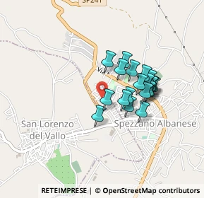 Mappa Via G. Variboba, 87019 Spezzano Albanese CS, Italia (0.366)