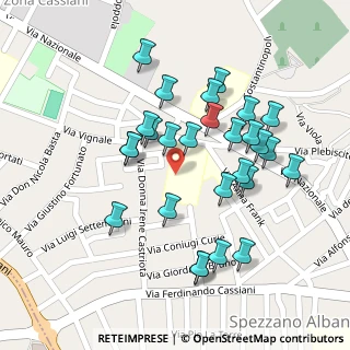 Mappa Largo Montessori, 87019 Spezzano Albanese CS, Italia (0.12333)