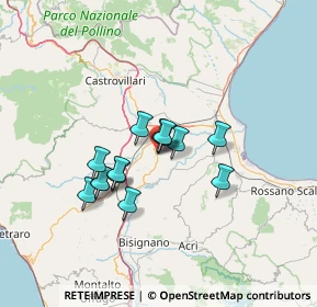 Mappa Via Giovanni Gentile, 87019 Spezzano Albanese CS, Italia (10.57714)