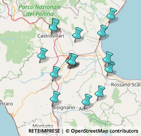 Mappa Via Millefiori, 87019 Spezzano Albanese CS, Italia (14.84333)