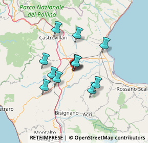 Mappa Via Don Francesco Gullo, 87019 Spezzano Albanese CS, Italia (11.0475)