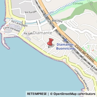 Mappa Via Gullo Fausto, 51, 87023 Diamante, Cosenza (Calabria)