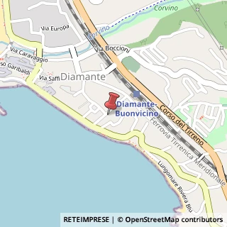 Mappa Via Amendola, 12, 87023 Diamante, Cosenza (Calabria)