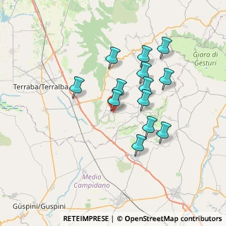 Mappa Via G. Dessì, 09095 Mogoro OR, Italia (6.74154)