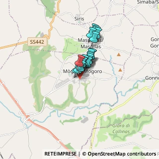 Mappa Via G. Garau, 09095 Mogoro OR, Italia (1.128)