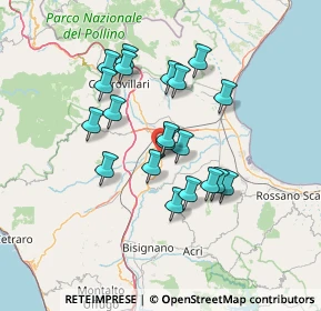 Mappa 87019 Spezzano Albanese CS, Italia (12.797)