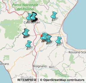 Mappa 87019 Spezzano Albanese CS, Italia (13.877)