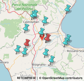 Mappa 87019 Spezzano Albanese CS, Italia (15.80333)