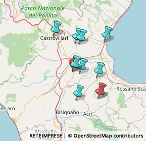 Mappa 87019 Spezzano Albanese CS, Italia (11.66273)