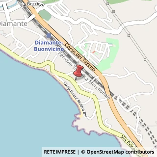 Mappa via Fragalleto, snc, 87023 Belvedere Marittimo, Cosenza (Calabria)