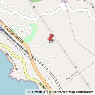 Mappa Via Degli Ulivi, 131, 87023 Belvedere Marittimo, Cosenza (Calabria)