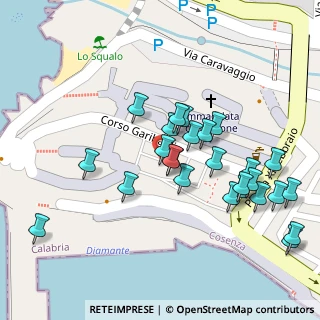 Mappa Via Crispi, 87023 Diamante CS, Italia (0.05385)