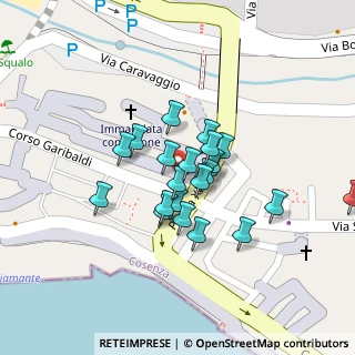 Mappa Corso Giuseppe Garibaldi, 87023 Diamante CS, Italia (0.02273)