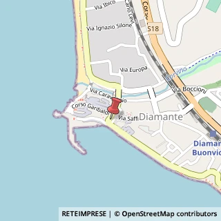 Mappa Piazza XI Febbraio, 59, 87023 Diamante, Cosenza (Calabria)