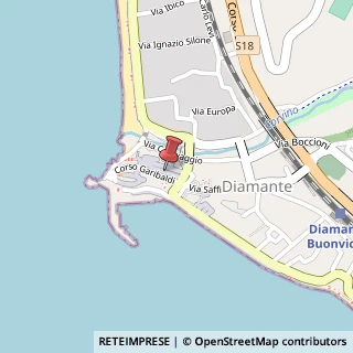 Mappa Corso Giuseppe Garibaldi, 22, 87023 Diamante, Cosenza (Calabria)