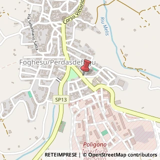 Mappa Via C. Colombo, 10, 08046 Perdasdefogu, Nuoro (Sardegna)