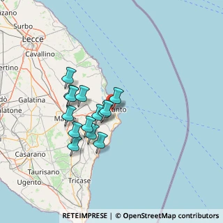 Mappa Via Monsignor De Marco Antonio, 73028 Otranto LE, Italia (12.28857)