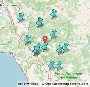 Mappa Loc. Pietraferrata, 85031 Castelsaraceno PZ, Italia (14.55357)