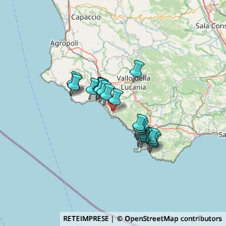 Mappa Via dello Sporgente, 84046 Ascea SA, Italia (11.323)