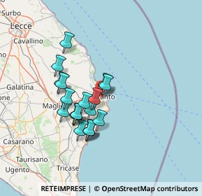 Mappa SS695, 73028 Otranto LE, Italia (12.19)