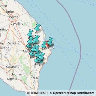 Mappa SS695, 73028 Otranto LE, Italia (12.4005)