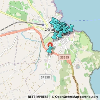 Mappa SS695, 73028 Otranto LE, Italia (0.859)