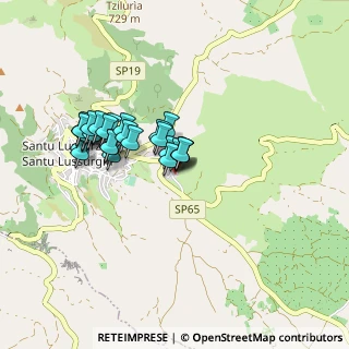 Mappa Via del Telaio, 09075 Santu Lussurgiu OR, Italia (0.79643)