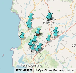 Mappa Via del Telaio, 09075 Santu Lussurgiu OR, Italia (12.04)