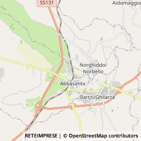 Mappa Abbasanta