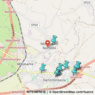 Mappa Via Vittorio Emanuele, 09070 Norbello OR, Italia (1.43182)