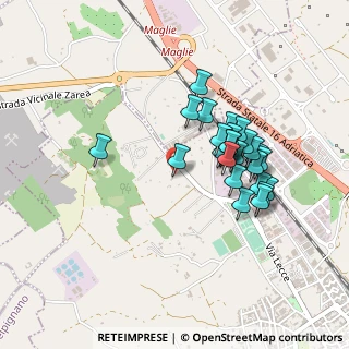 Mappa Strada Comunale Vecchia Corigliano, 73024 Maglie LE, Italia (0.40741)