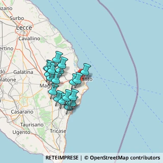 Mappa Via Monsignor Luigi Bienna Zona PIP, 73028 Otranto LE, Italia (12.9475)