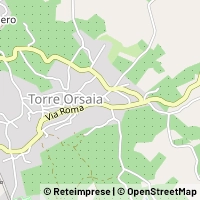 Térkép Torre Orsaia