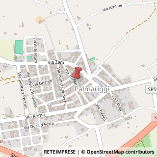 Mappa Via marconi 59, 73020 Palmariggi, Lecce (Puglia)