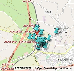 Mappa Via Portotorres, 09071 Abbasanta OR, Italia (0.6015)